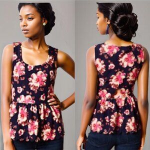 open back peplum